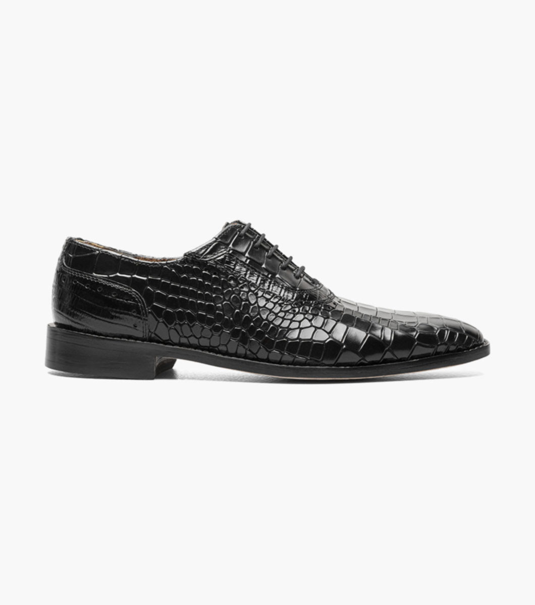 Stacy Adams RICCARDI Black Plain Toe Oxford