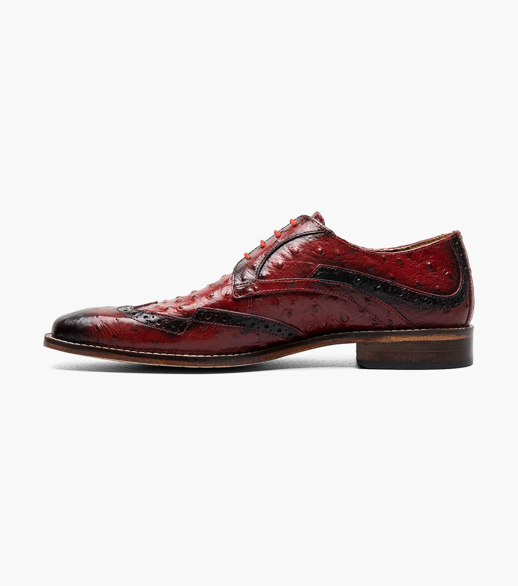 Stacy Adams GENNARO Red Wingtip Oxford