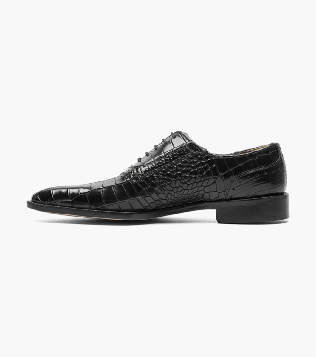 Stacy Adams RICCARDI Black Plain Toe Oxford