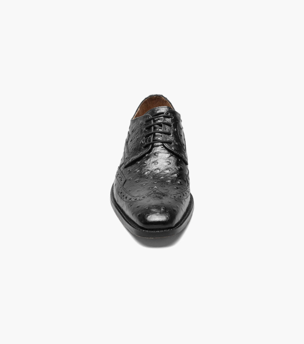 Stacy Adams GENNARO Black Wingtip Oxford