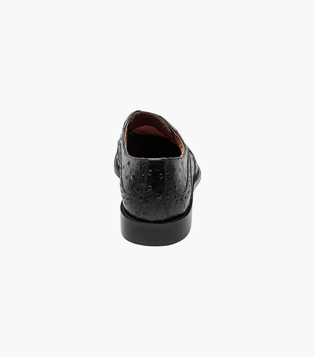 Stacy Adams GENNARO Black Wingtip Oxford