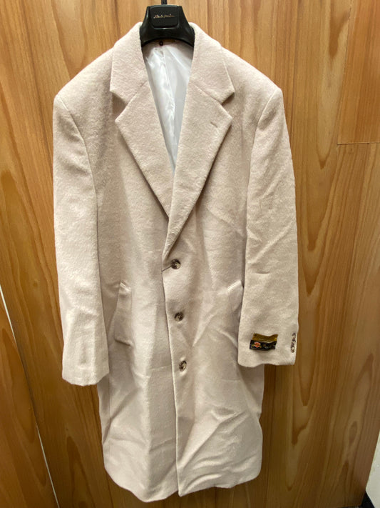 Alberto Nardoni Beige Topcoat Wool and Cashmere blend