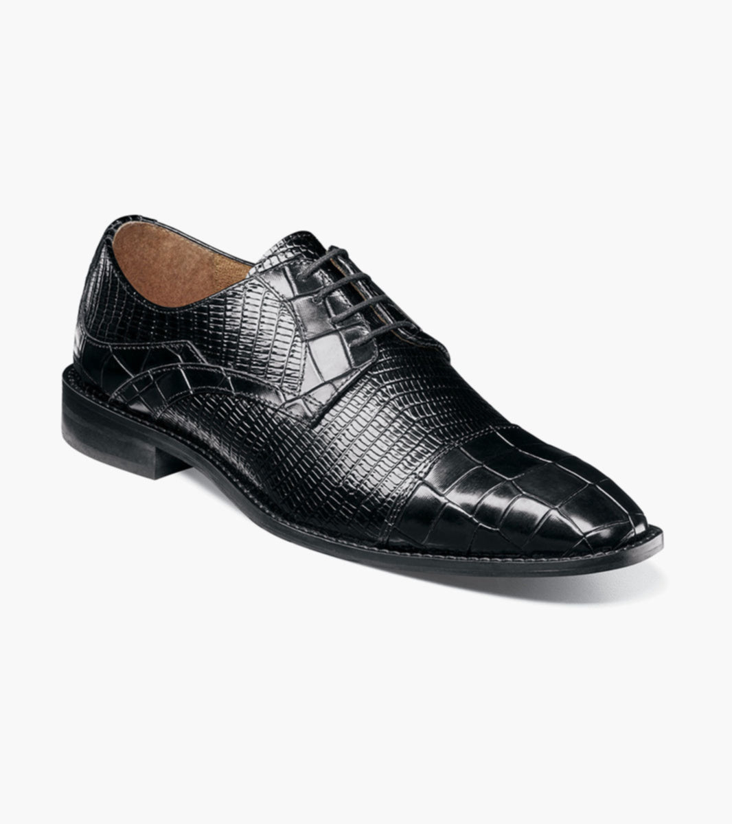 Stacy Adams TEDESCO Black Cap Toe Oxford