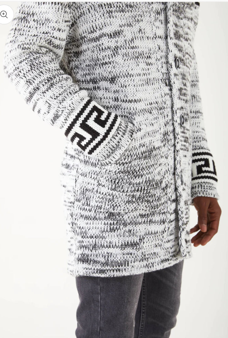 Lagos Red Men's Silver Boxed Long Sweaters | Hoodie LS82