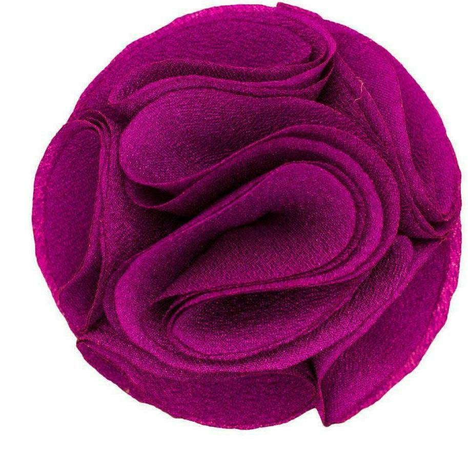 Vittorio Vico Men's Formal Rose Flower Lapel Pin