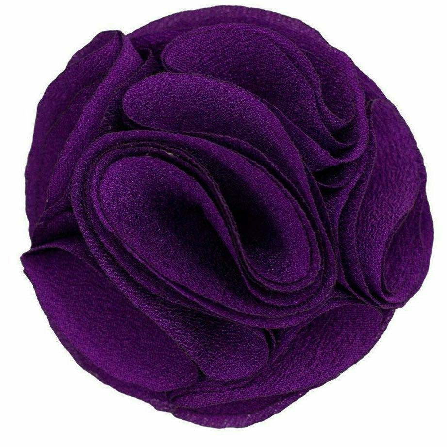 Vittorio Vico Men's Formal Rose Flower Lapel Pin