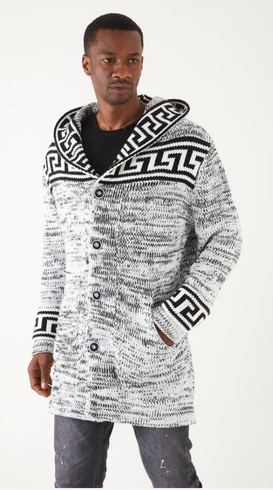 Lagos Red Men's Silver Boxed Long Sweaters | Hoodie LS82