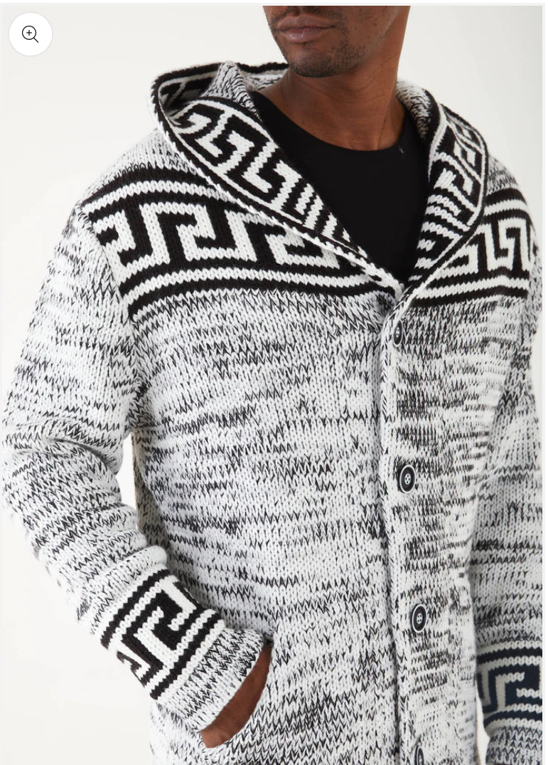 Lagos Red Men's Silver Boxed Long Sweaters | Hoodie LS82