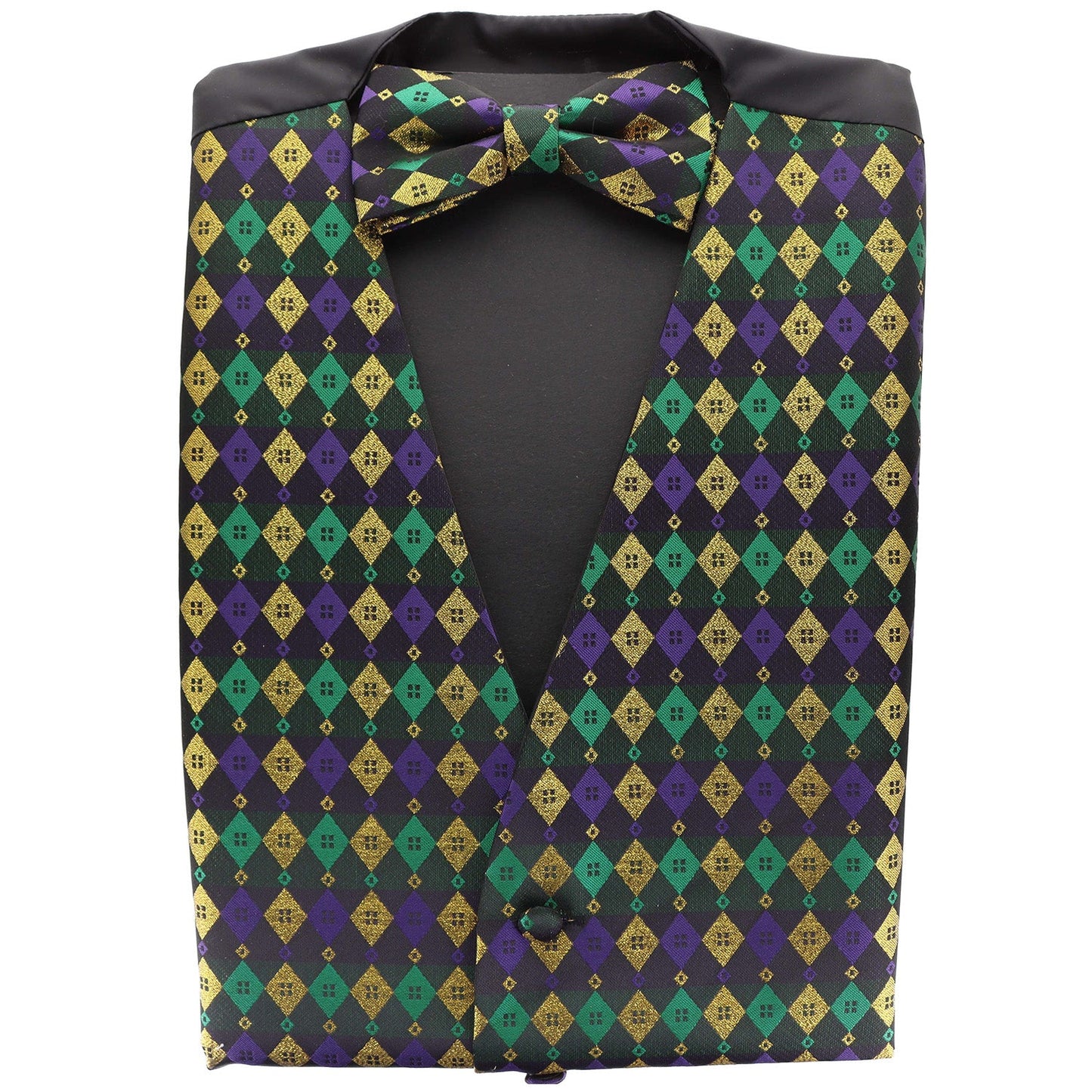 Vittorio Farina Mardi Gras Vest & Bow Tie ONLY Ver 1.