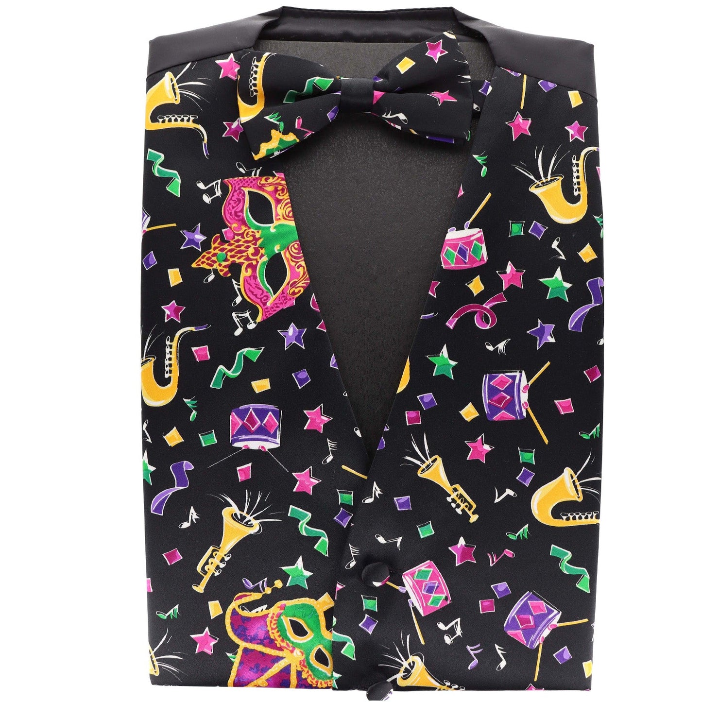 Vittorio Farina Mardi Gras Vest & Bow Tie ONLY Ver 1.