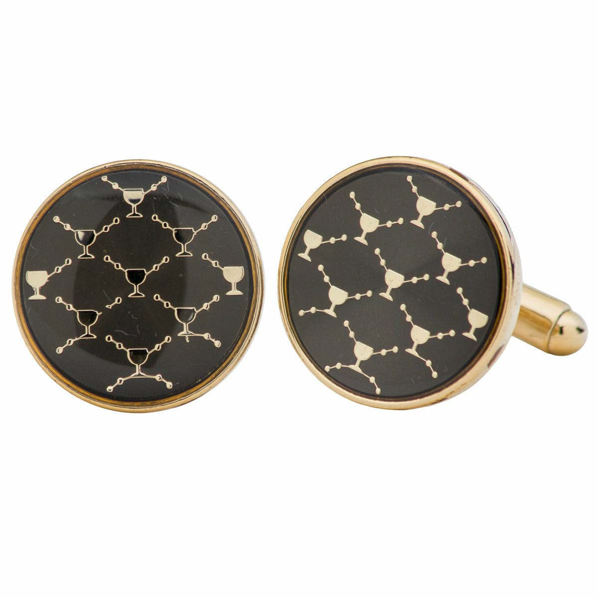 Vittorio Vico Gold & Silver Novelty Cufflinks (CL5000 Series)