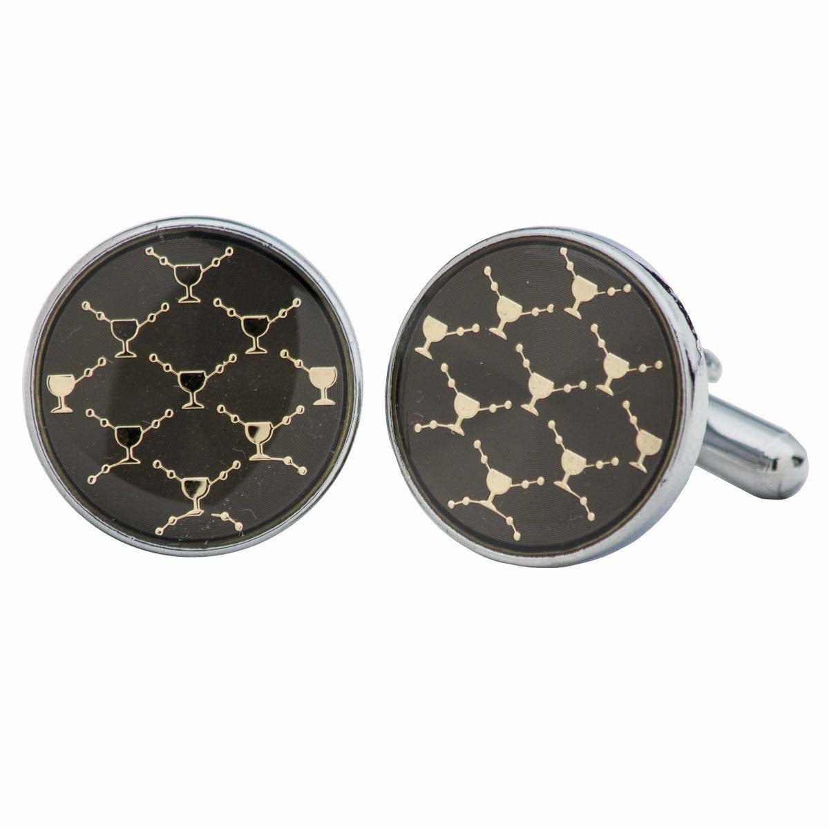 Vittorio Vico Gold & Silver Novelty Cufflinks (CL5000 Series)