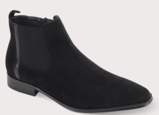 Antonio Cerrelli Black inside zipper Chelsea Boots