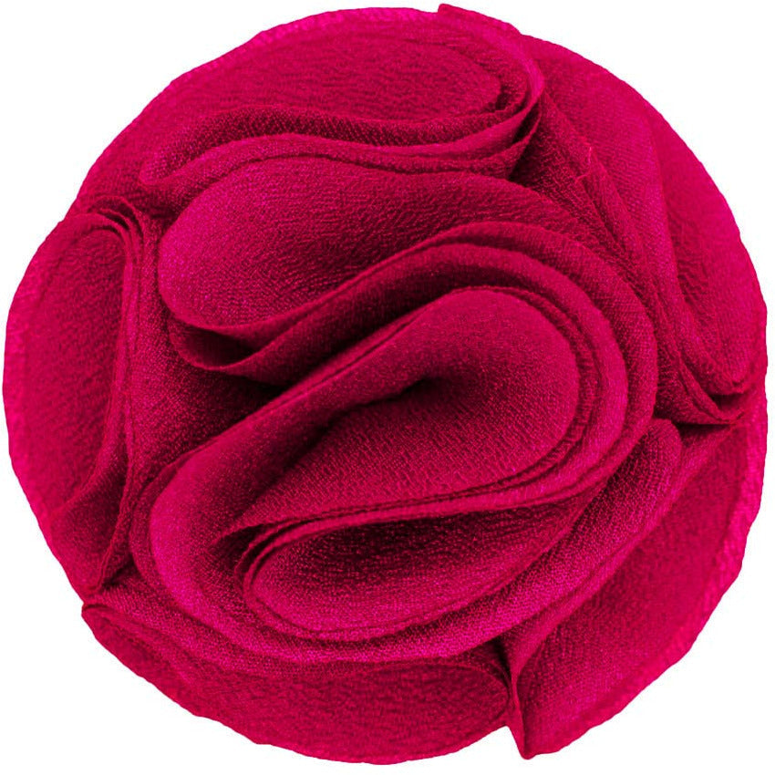 Vittorio Vico Men's Formal Rose Flower Lapel Pin