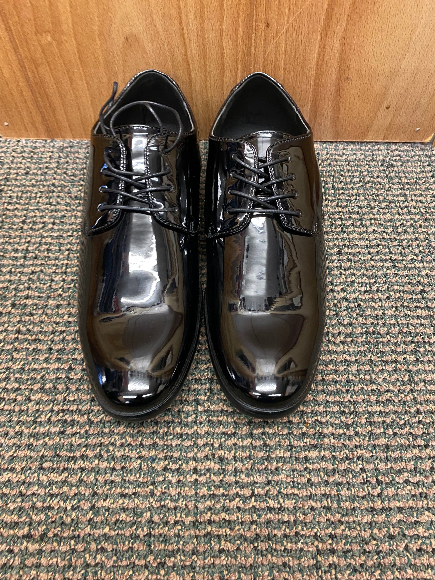 Harlem Knights 5900 Black Men’s Tuxedo Lace-up Dress Shoe