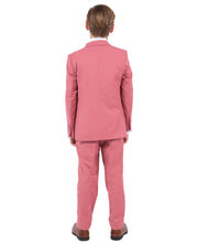 Perry Ellis Boys Suits 5 PC Solid Coral (Mauve) | PB363-21