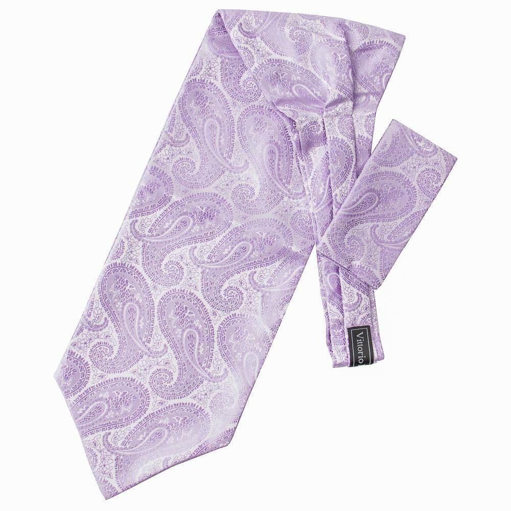 Vittorio Farina Paisley Tone On Tone Ascot & Pocket Square