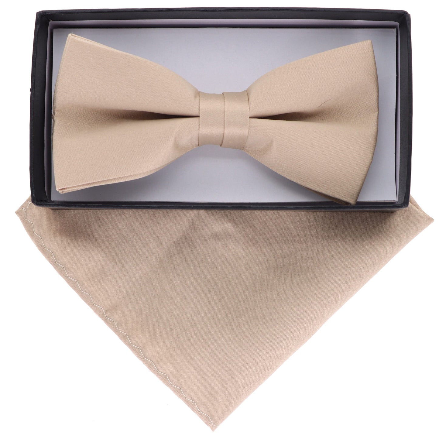 Vittorio Farina Classic Bow Tie & Pocket Square