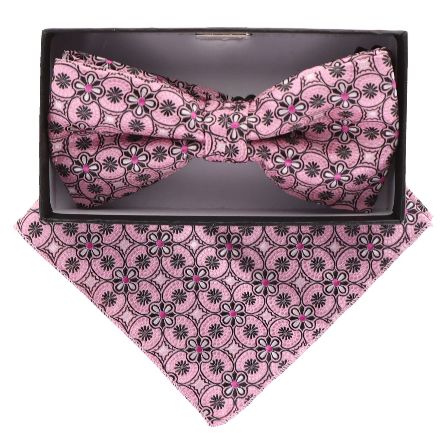 Vittorio Farina Paisley Designer Bow Tie & Pocket Square