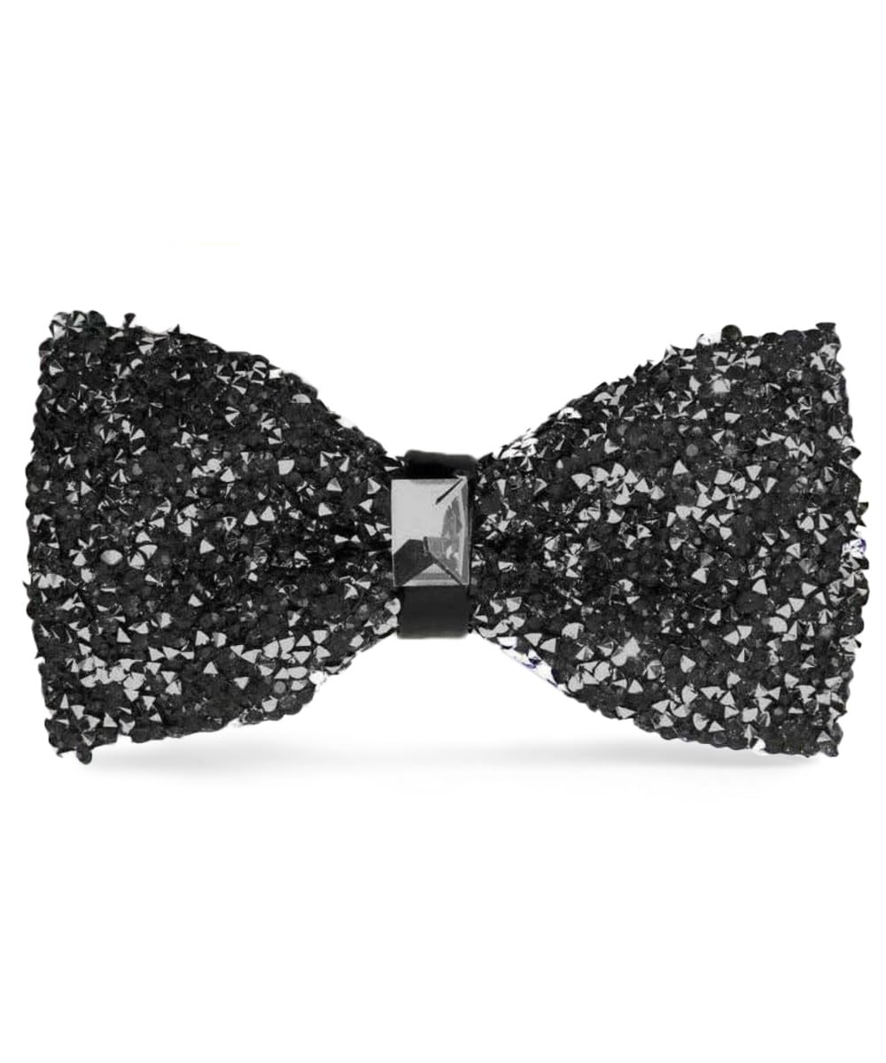 Vittorio Farina Rhinestone Bow Tie