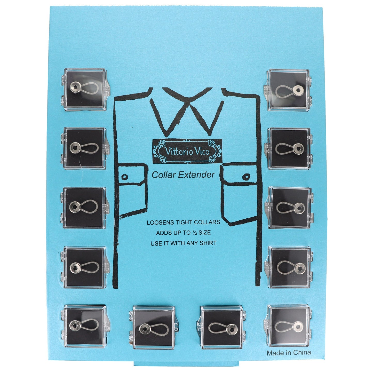 Vittorio Farina "WONDER" Button-Collar Extenders