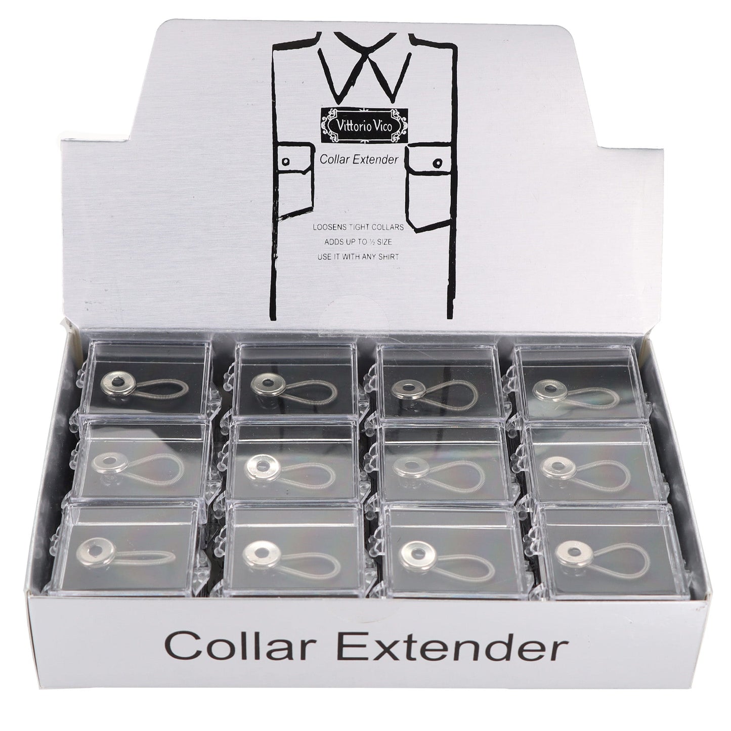 Vittorio Farina "WONDER" Button-Collar Extenders