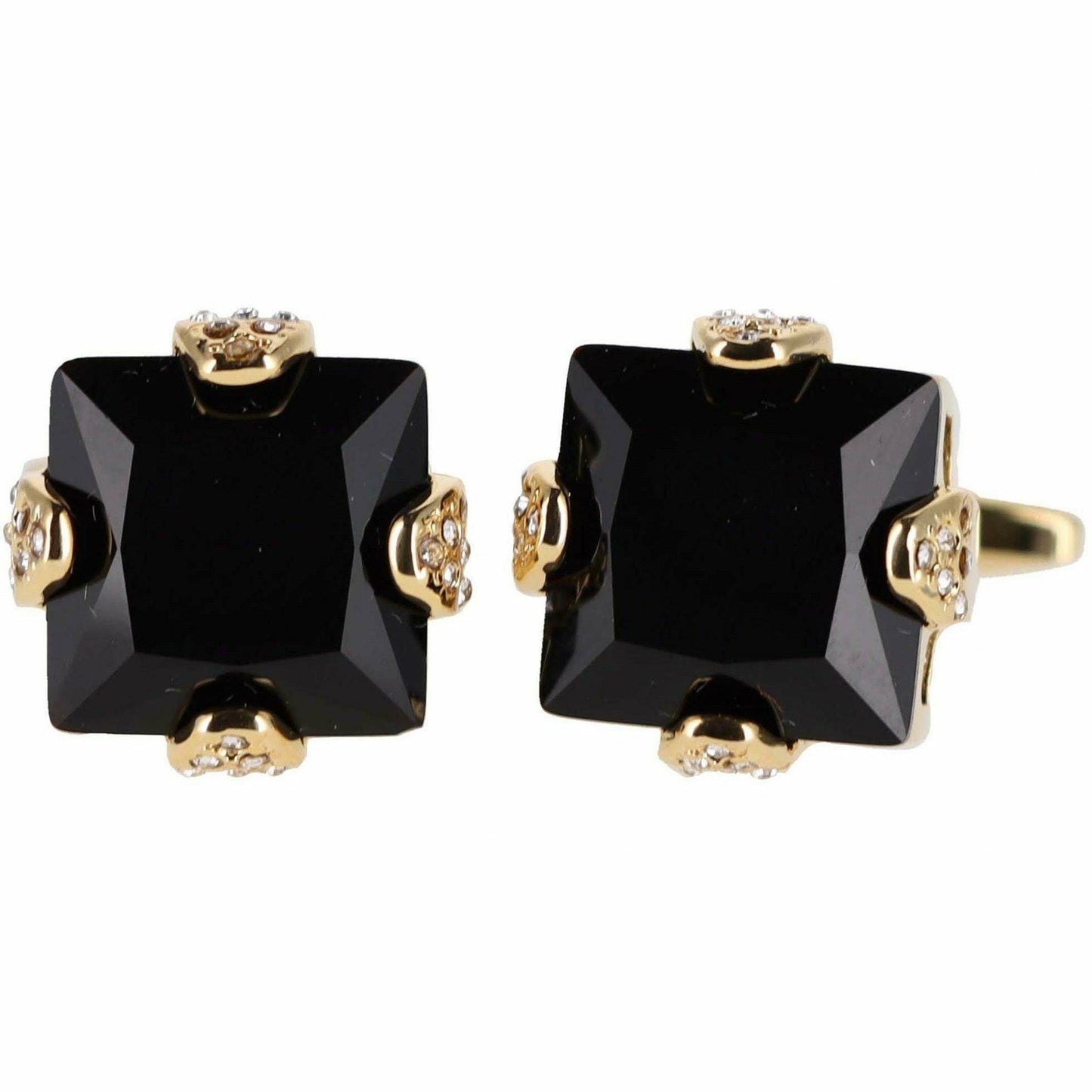 Vittorio Vico Gold & Silver Princess Cut Cufflinks (CL13XX Series)