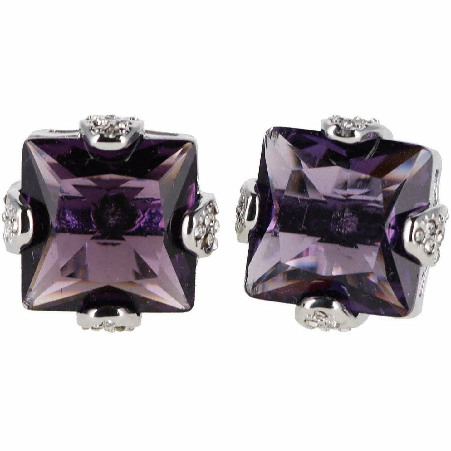 Vittorio Vico Gold & Silver Princess Cut Cufflinks (CL13XX Series)