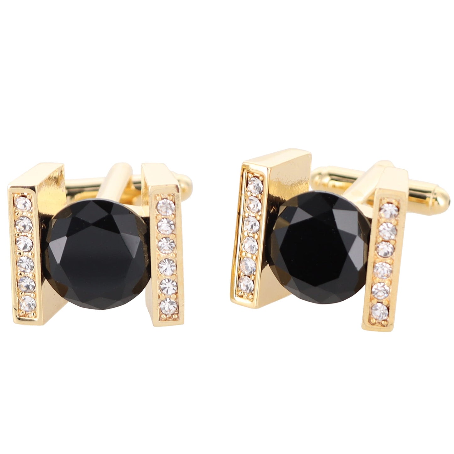 Vittorio Vico Colored Crystal Princess Cut Cufflinks (CL14XX Series)