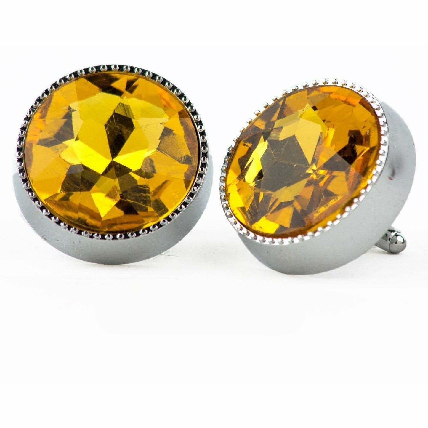 Vittorio Vico Gold & Silver Colorful Tricep Cufflinks (CL16XX Series)