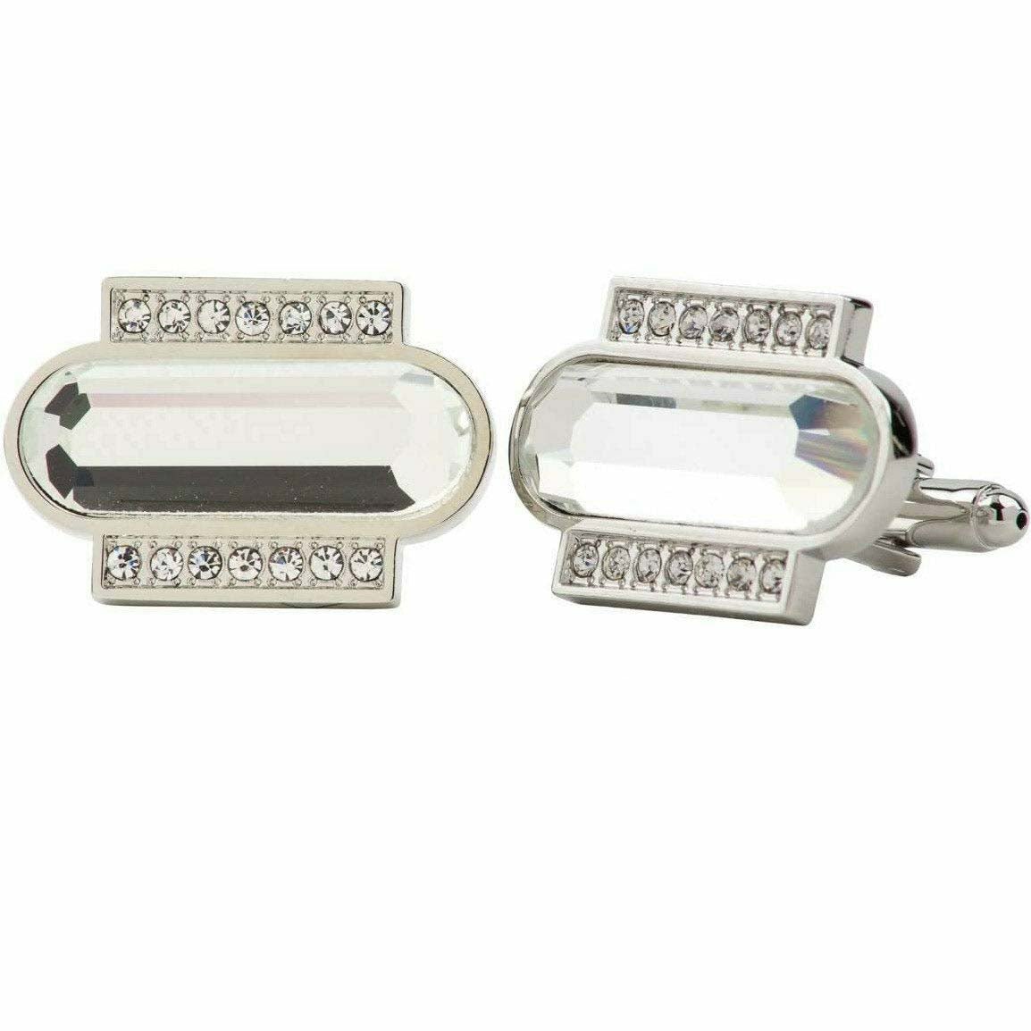 VITTORIO VICO Gold & Silver Colorful Capsule Cufflinks (Cl17xx Series)