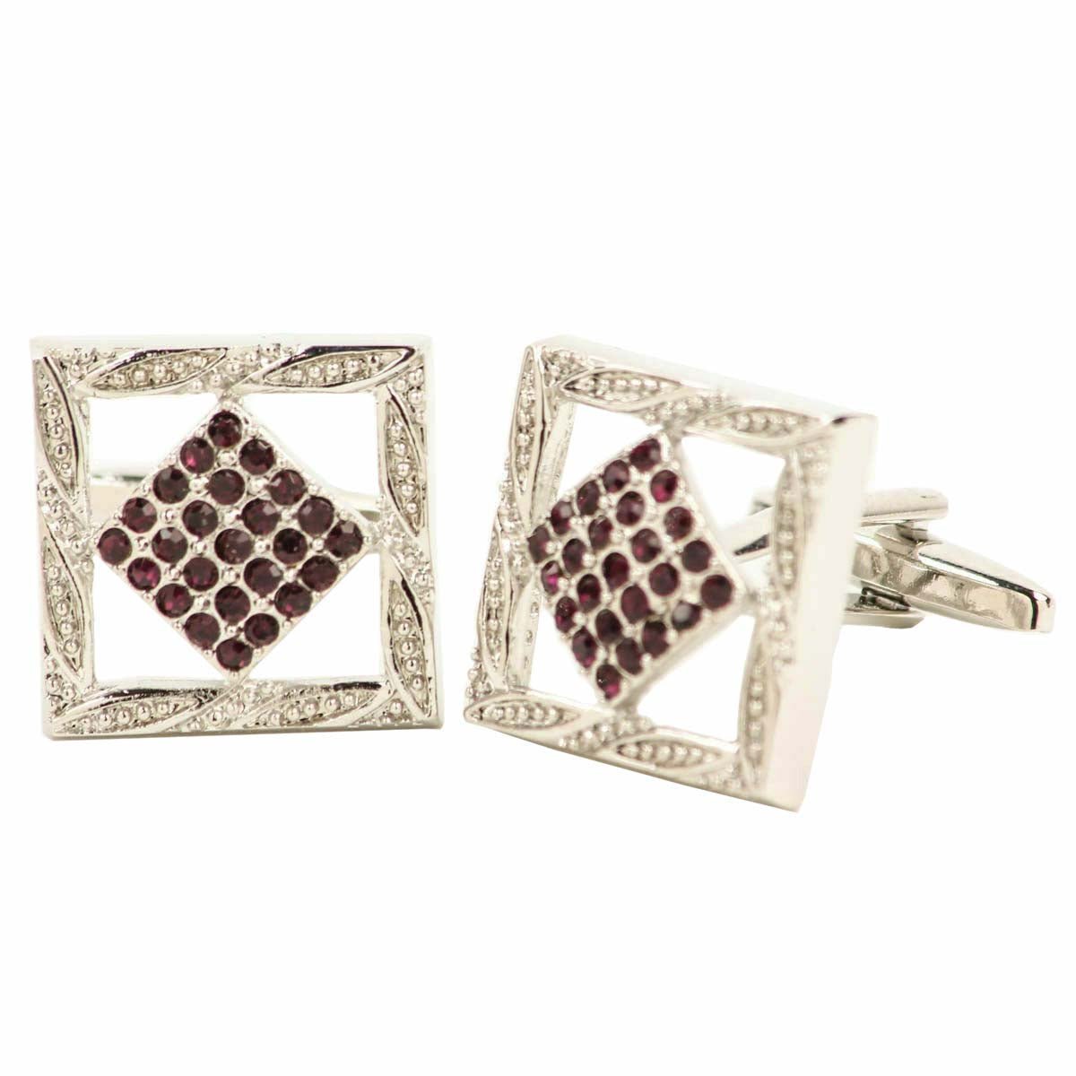 Vittorio Vico Gold & Silver Colorful Classic Bar Cufflinks (CL19xx Series)