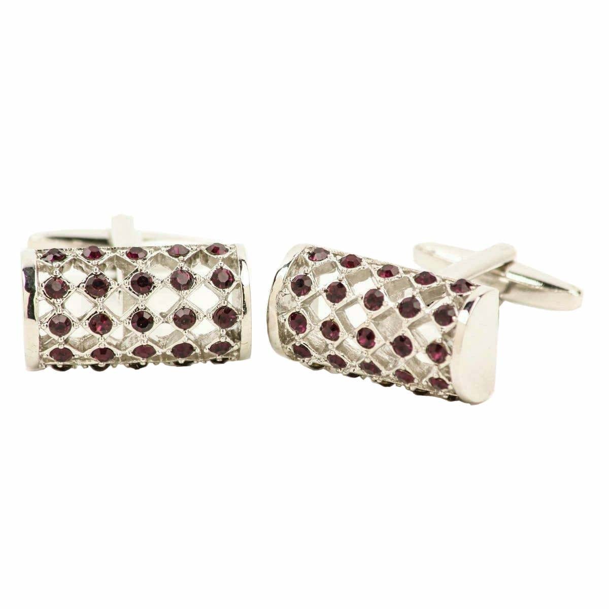 Vittorio Vico Gold & Silver Colorful Classic Bar Cufflinks (CL19xx Series)