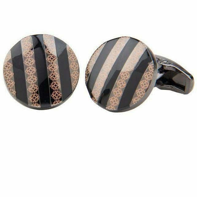 Vittorio Vico Gold & Silver Oversized Cufflinks (CL2000 Series)