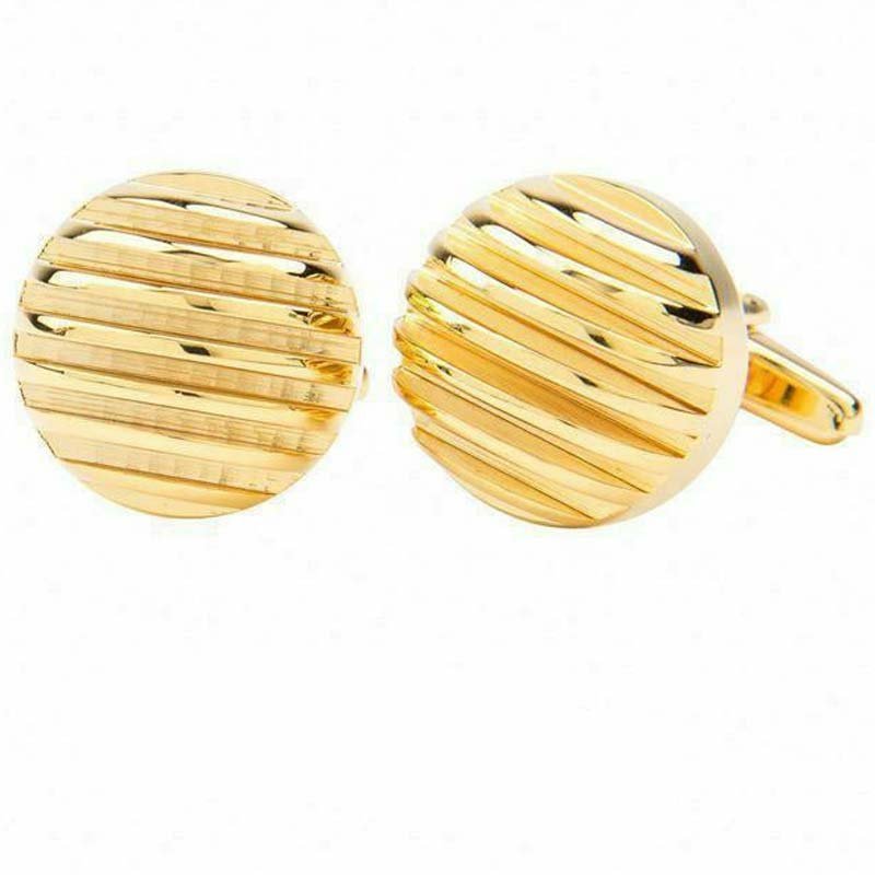 Vittorio Vico Gold & Silver Oversized Cufflinks (CL2000 Series)