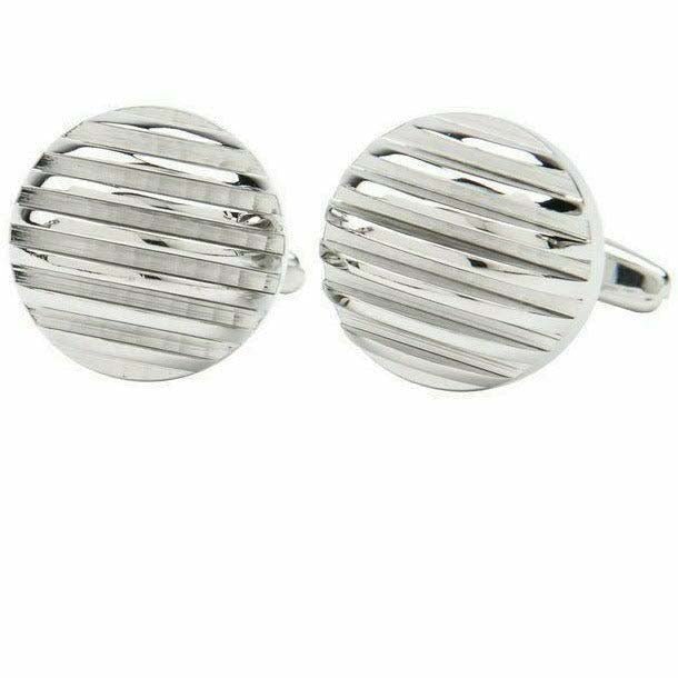 Vittorio Vico Gold & Silver Oversized Cufflinks (CL2000 Series)