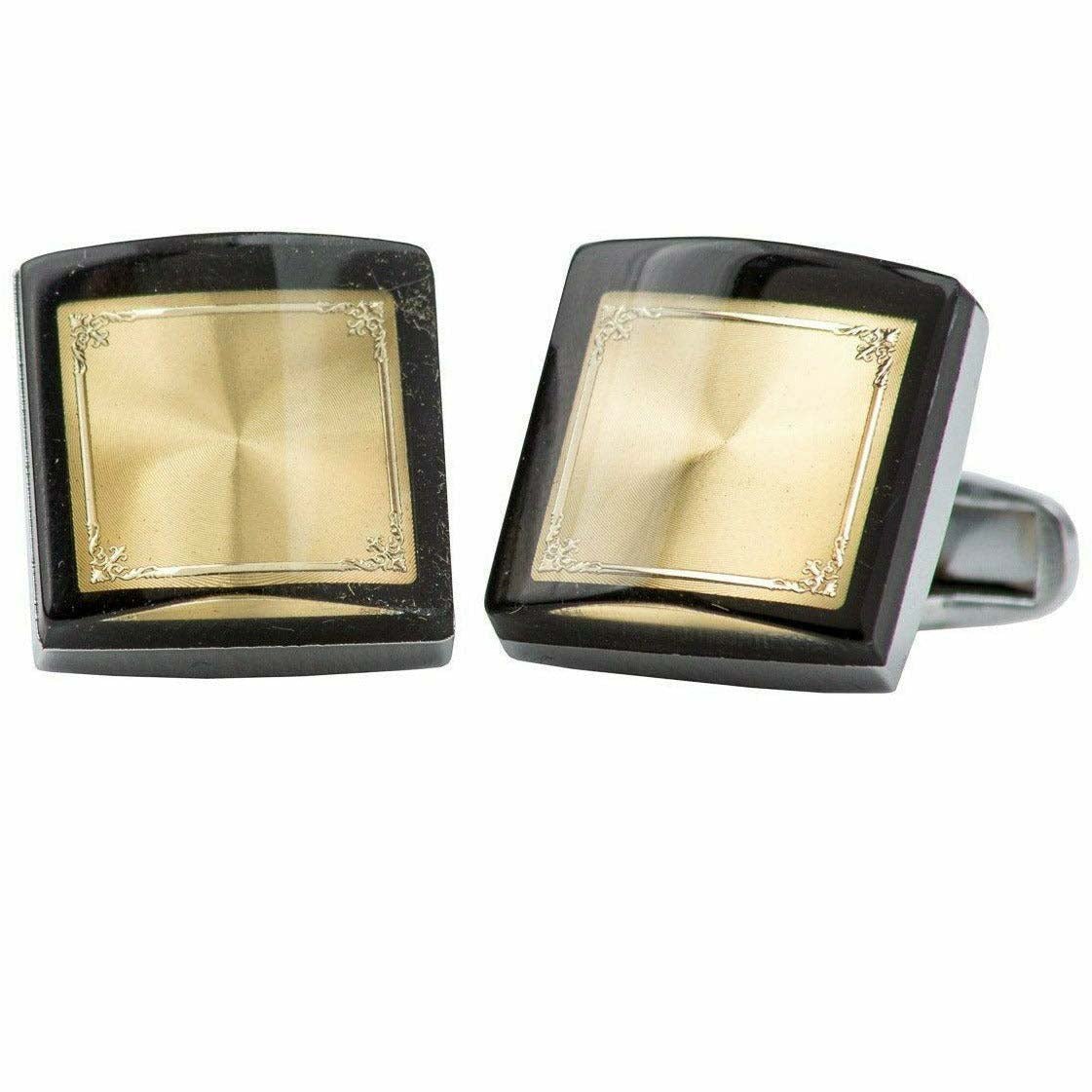 Vittorio Vico Gold & Silver Oversized Cufflinks (CL2000 Series)