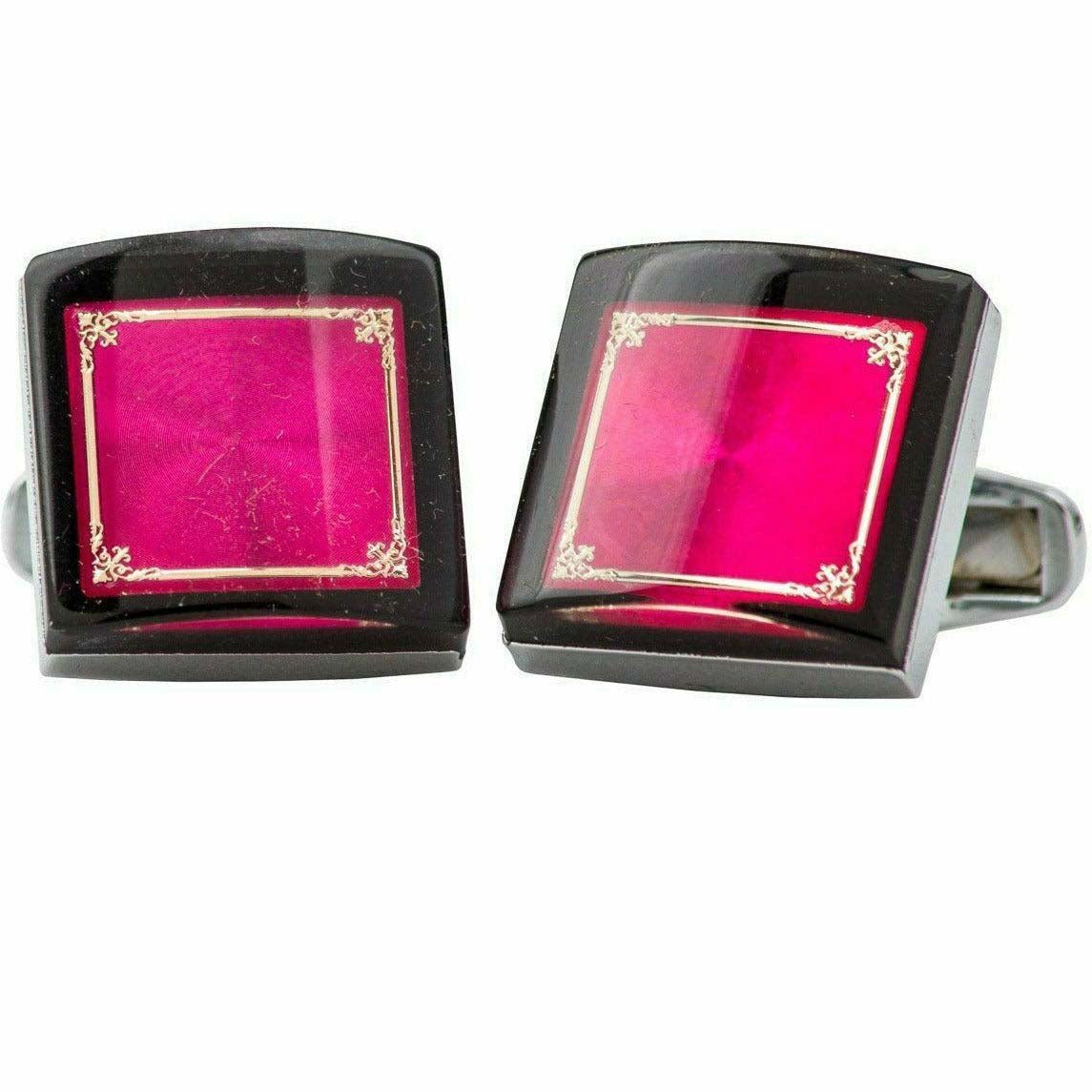 Vittorio Vico Gold & Silver Oversized Cufflinks (CL2000 Series)