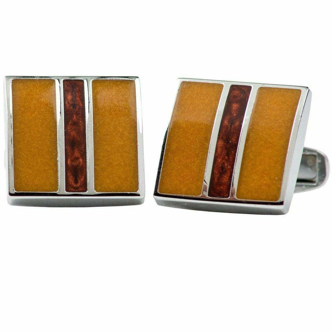 Vittorio Vico Gold & Silver Oversized Cufflinks (CL2000 Series)