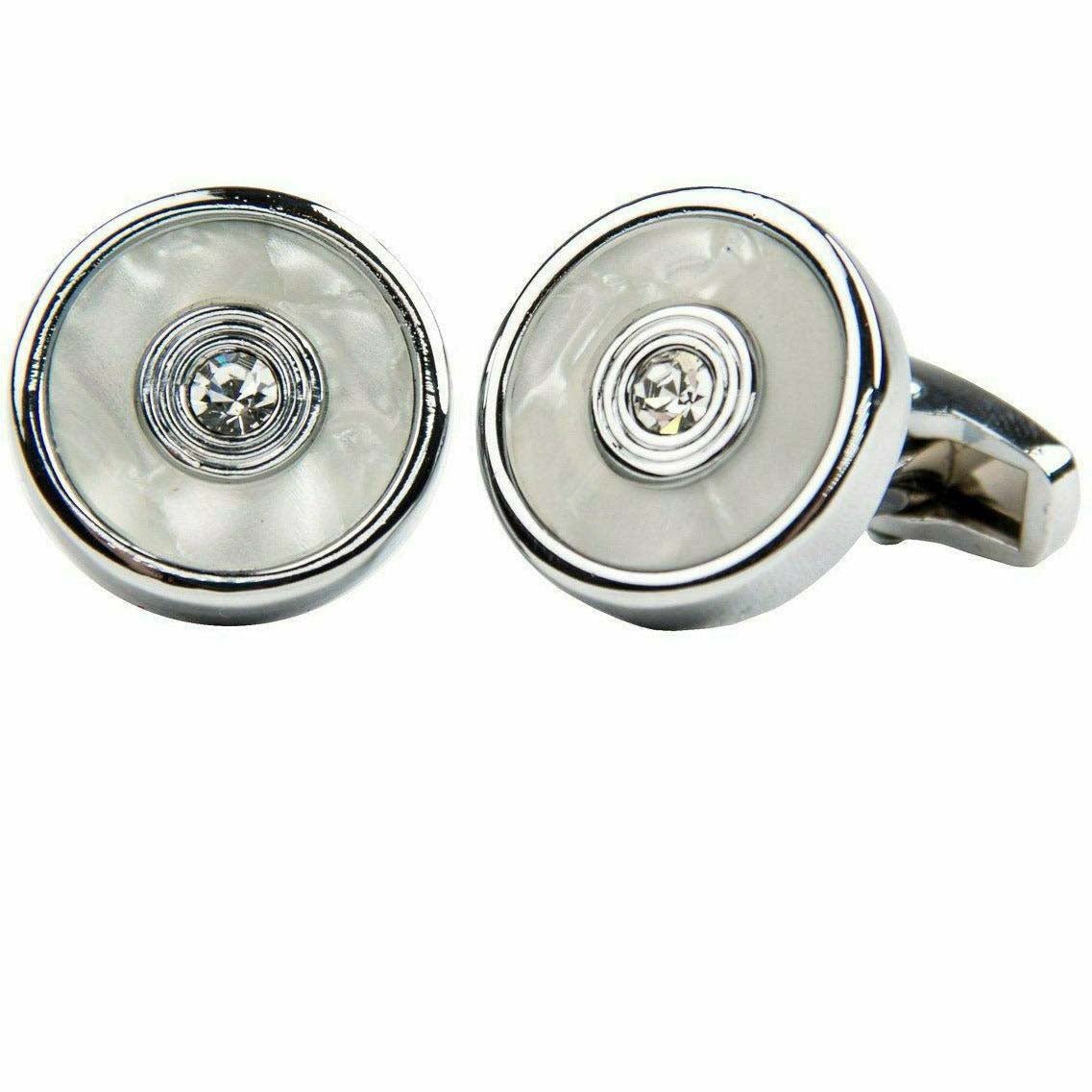 Vittorio Vico Gold & Silver Oversized Cufflinks (CL2000 Series)