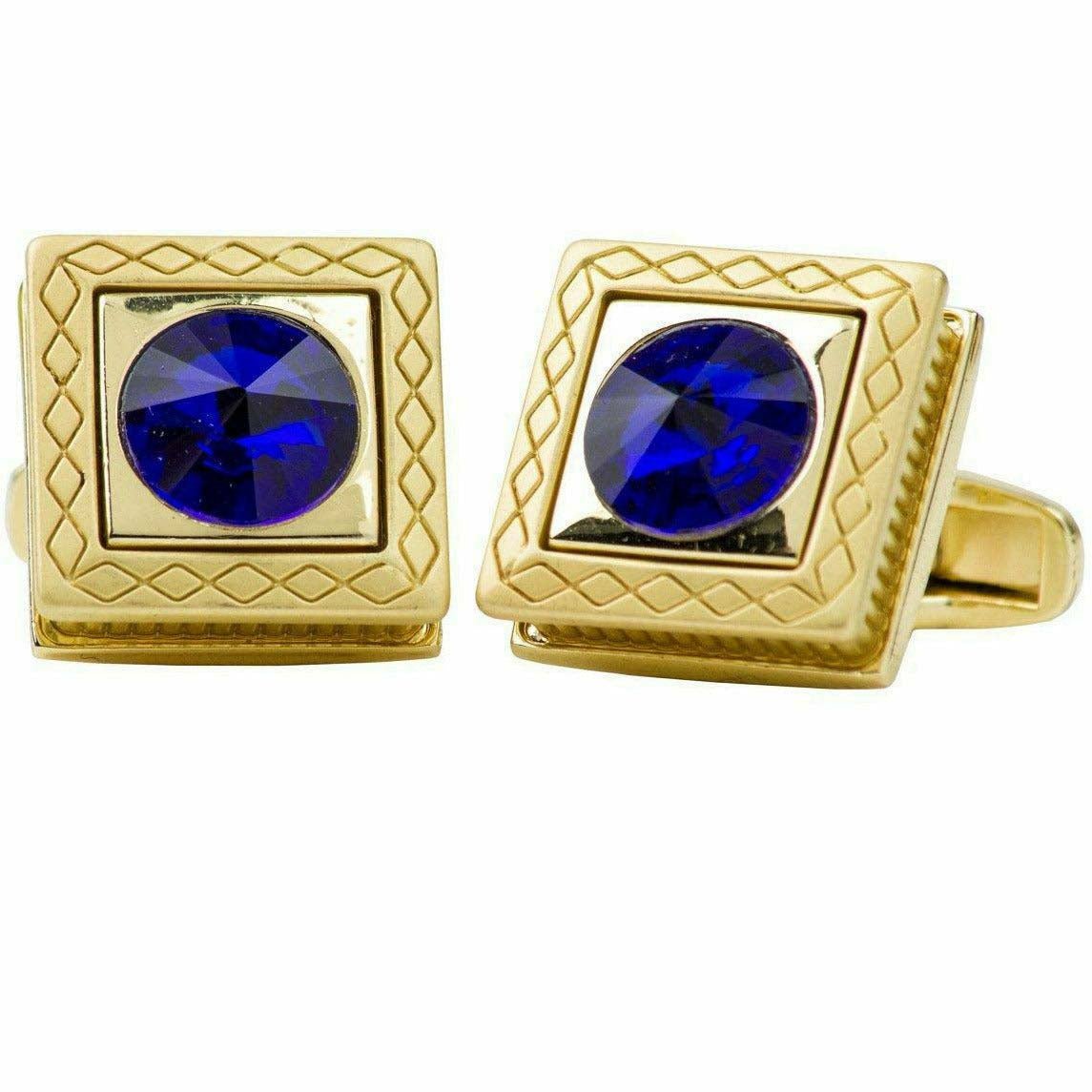 Vittorio Vico Gold & Silver Oversized Cufflinks (CL2000 Series)