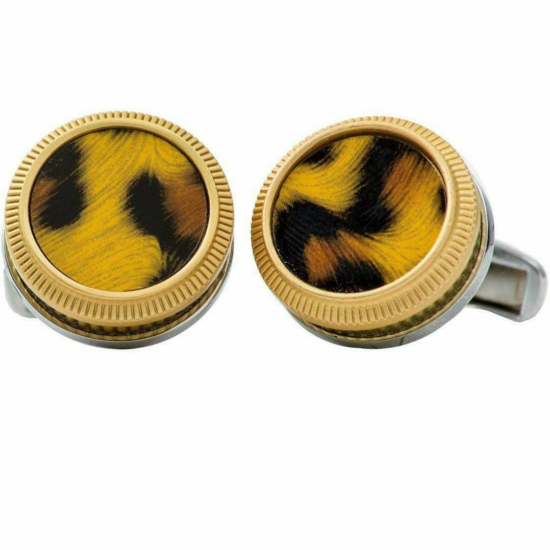 Vittorio Vico Gold & Silver Oversized Cufflinks (CL2000 Series)