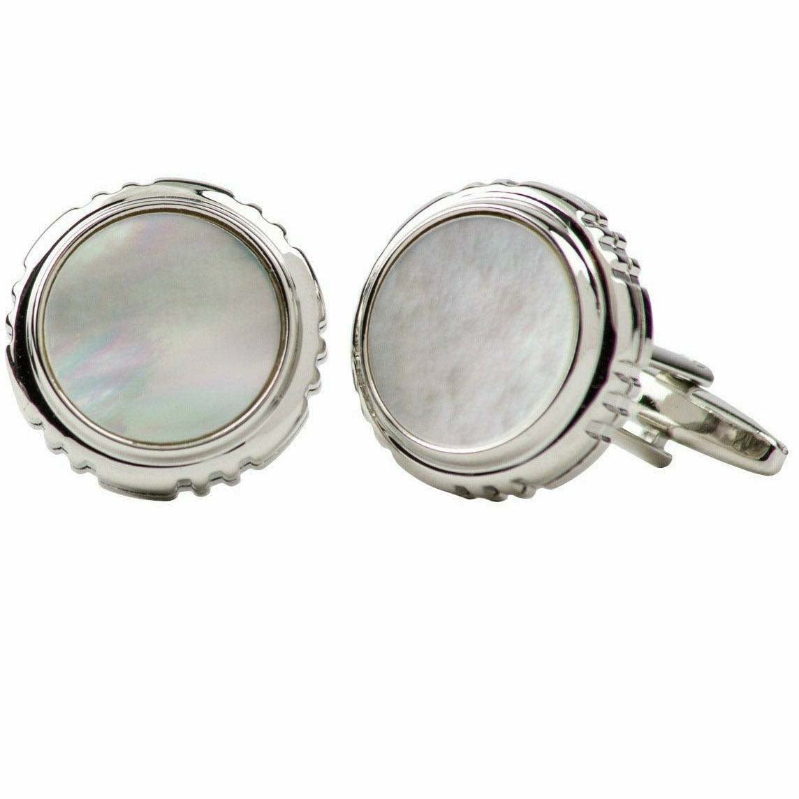 Vittorio Vico Gold & Silver Oversized Cufflinks (CL2000 Series)