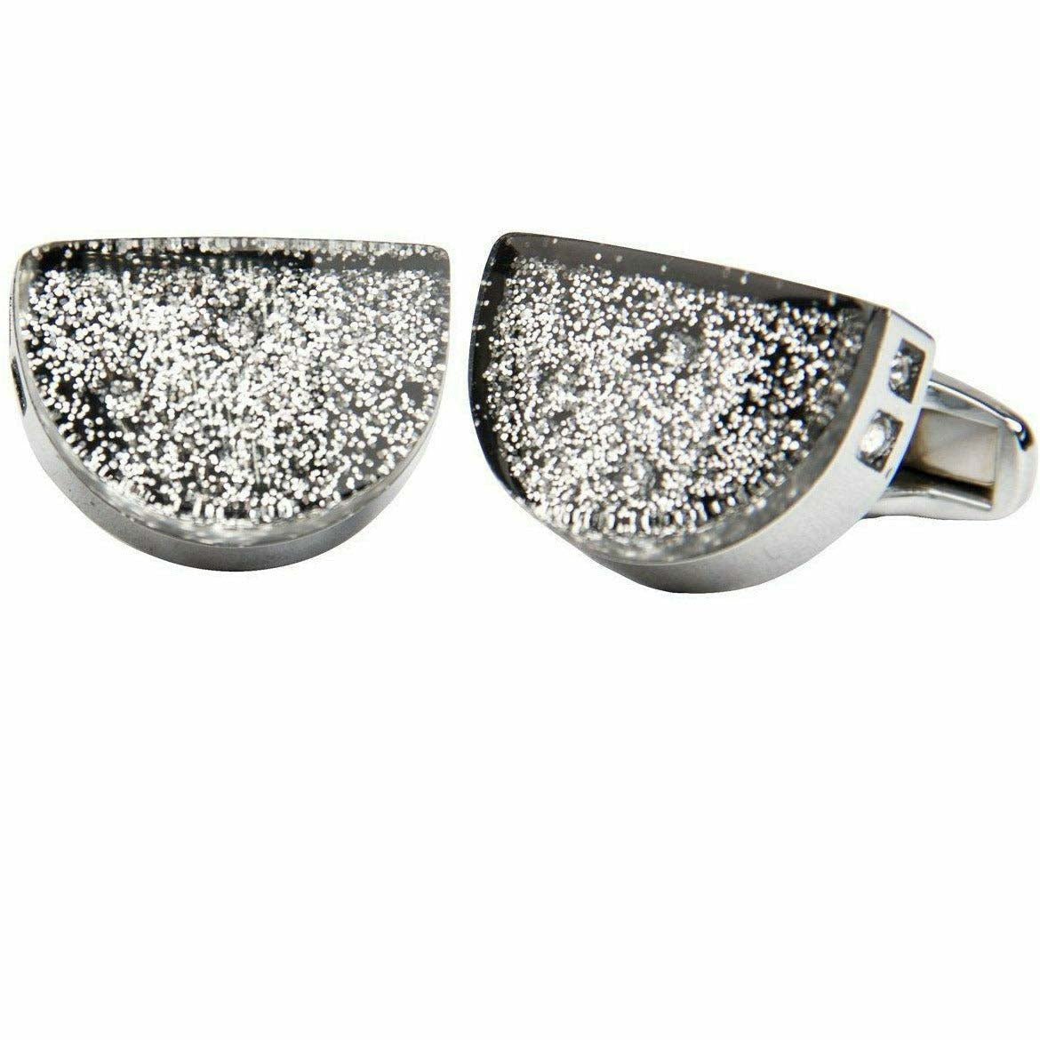 Vittorio Vico Gold & Silver Oversized Cufflinks (CL2000 Series)