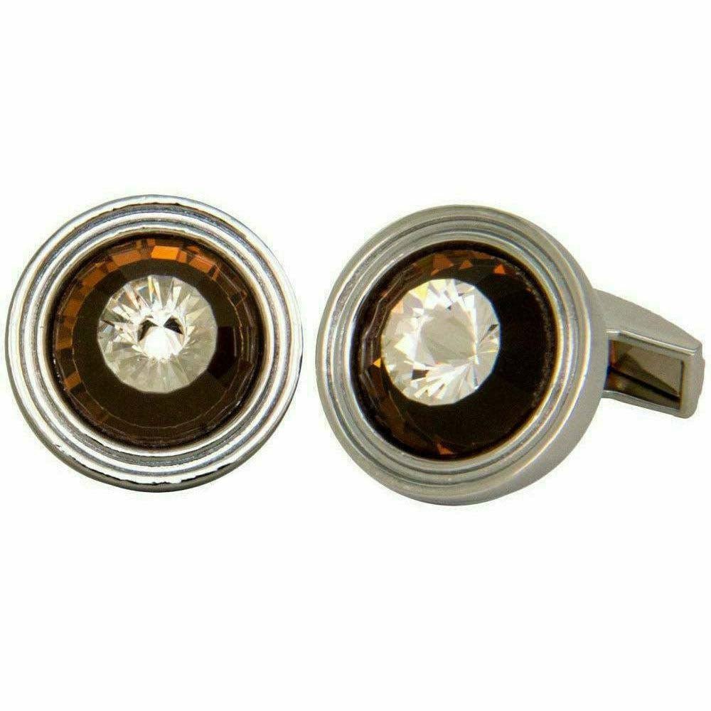 Vittorio Vico Gold & Silver Oversized Cufflinks (CL2000 Series)