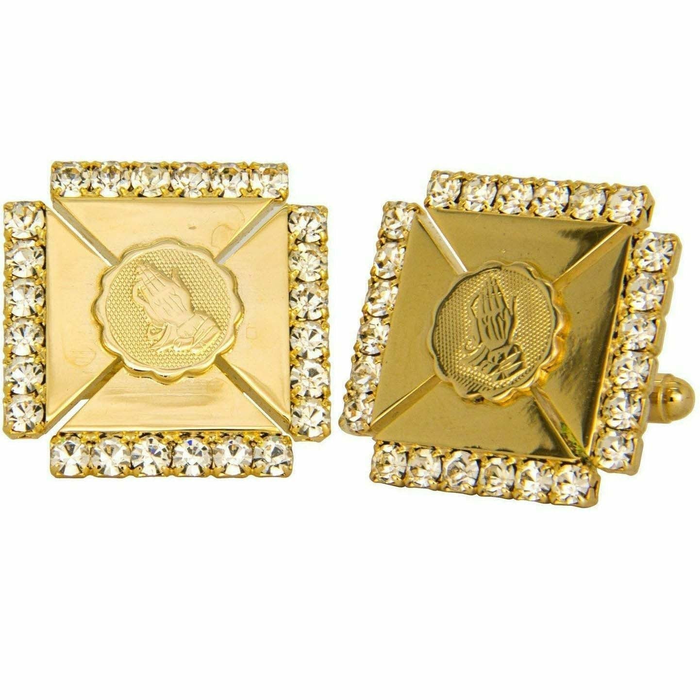 Vittorio Vico Gold & Silver Religious Cufflinks (CL30xx Series)