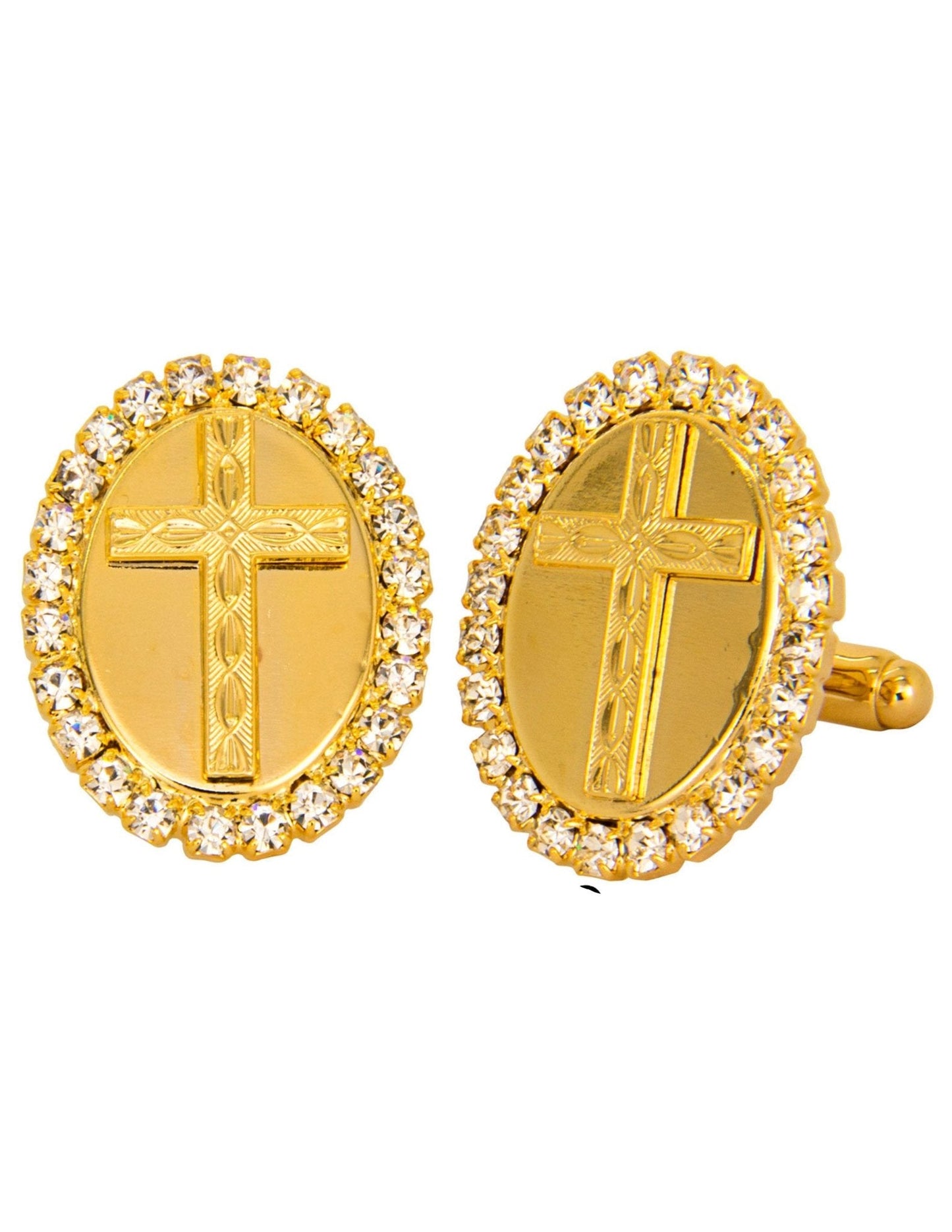 Vittorio Vico Gold & Silver Religious Cufflinks (CL30xx Series)