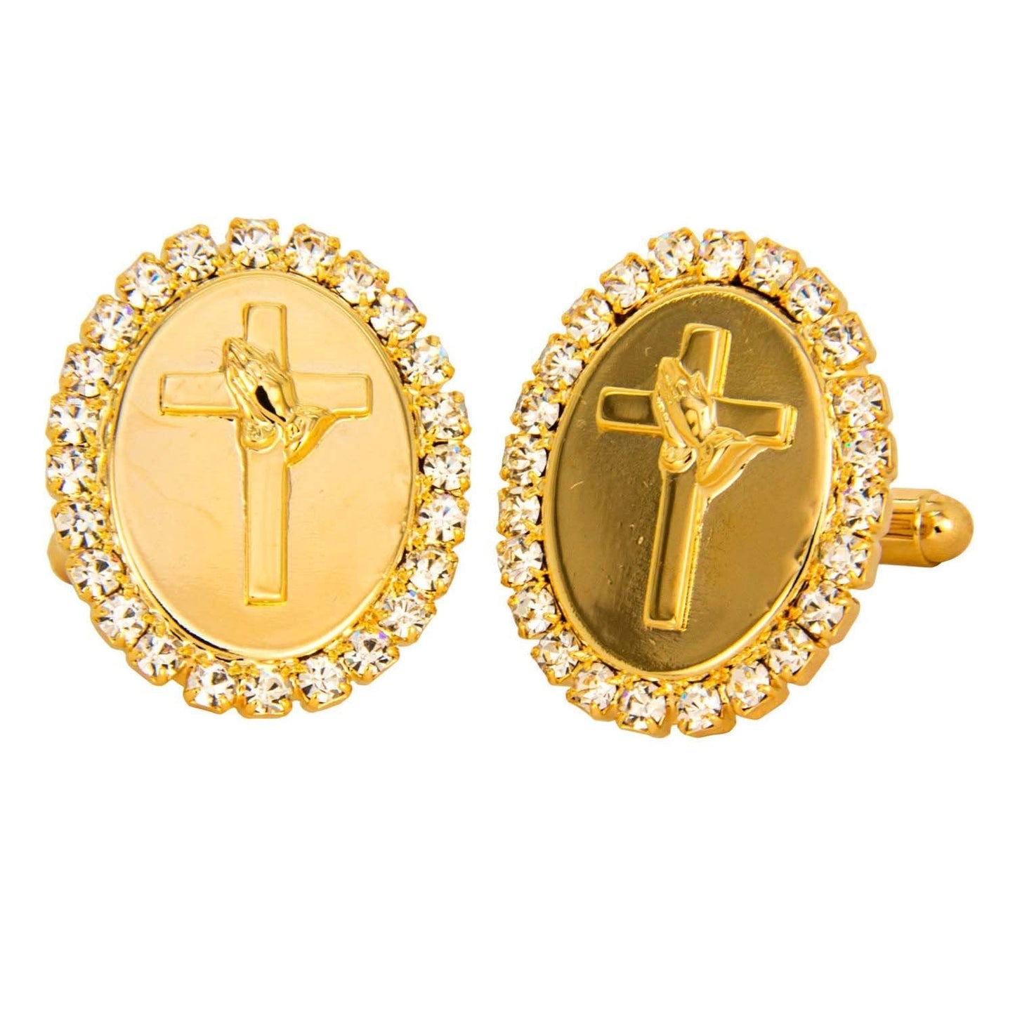 Vittorio Vico Gold & Silver Religious Cufflinks (CL30xx Series)