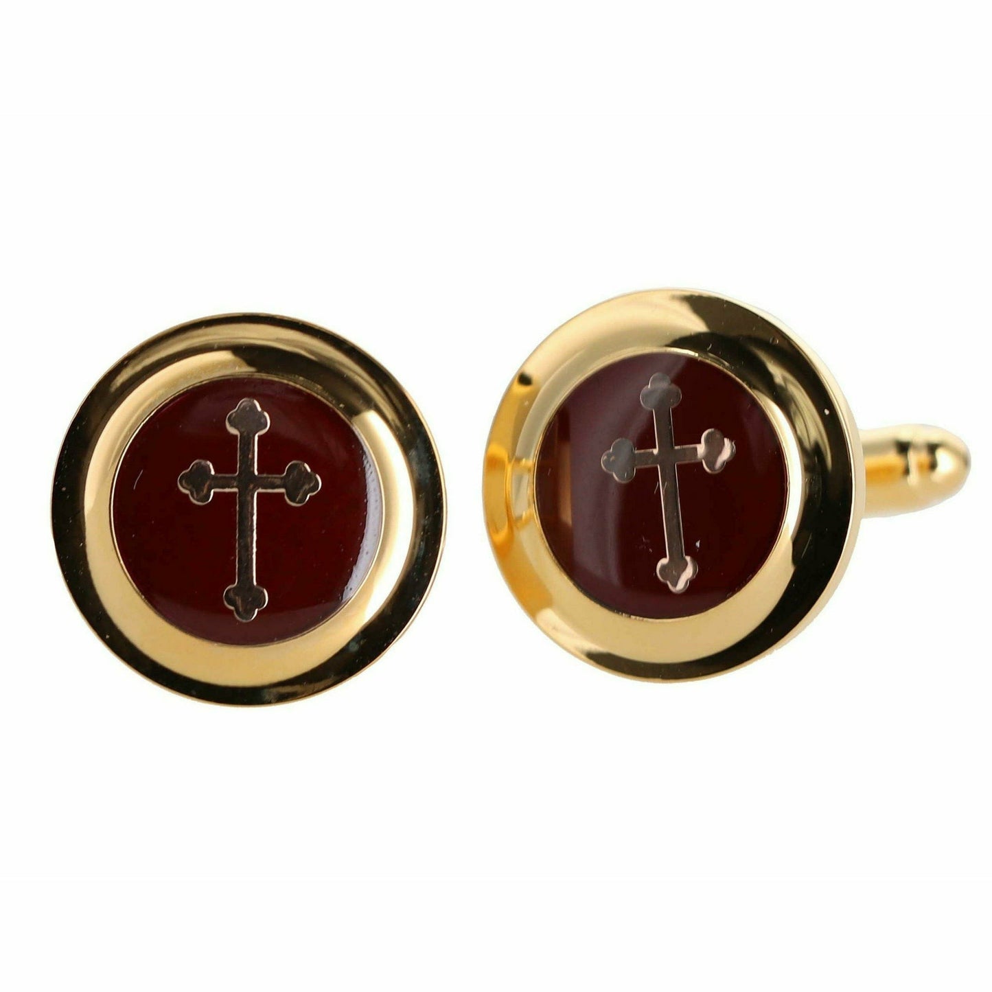 Vittorio Vico Gold & Silver Religious Cufflinks (CL30xx Series)