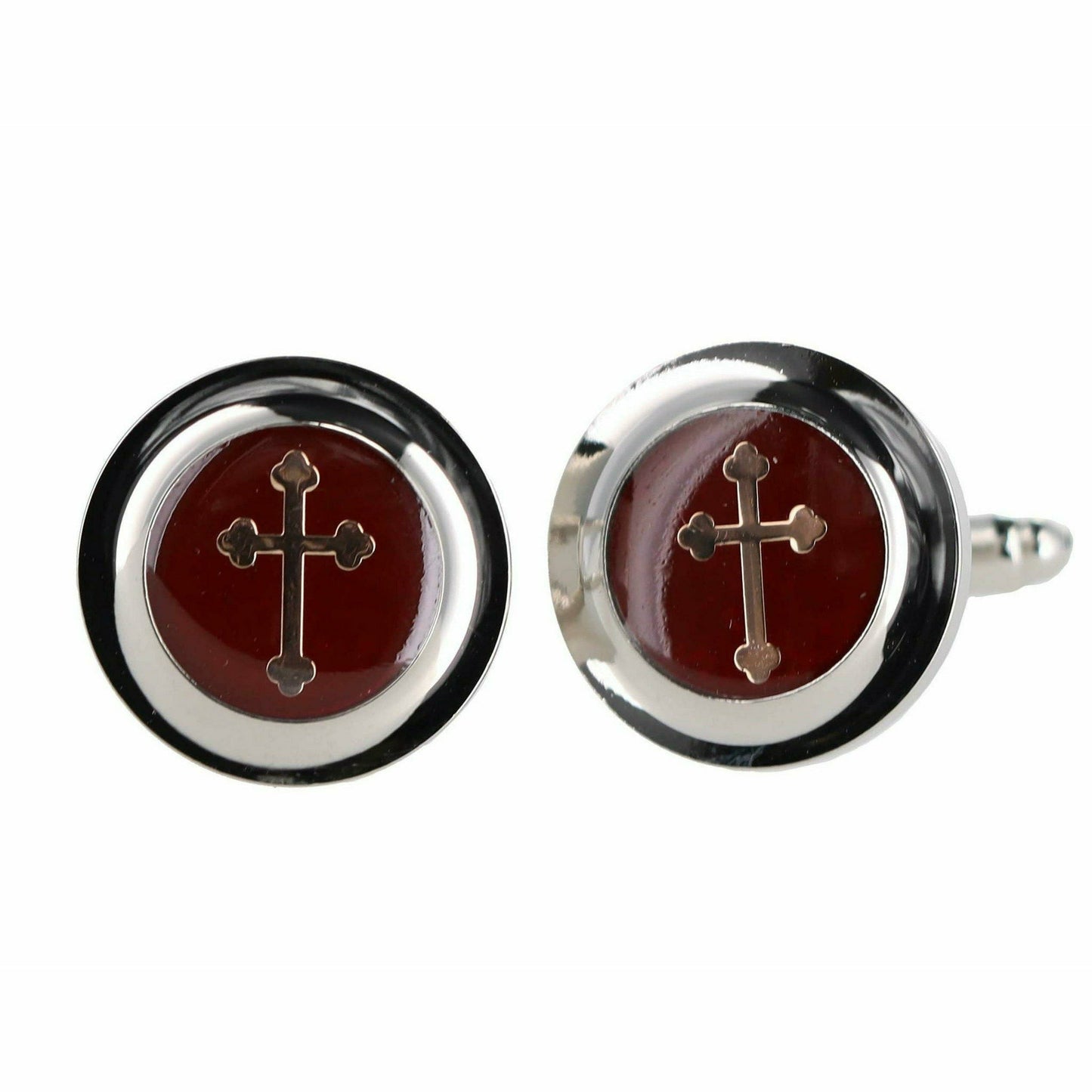 Vittorio Vico Gold & Silver Religious Cufflinks (CL30xx Series)